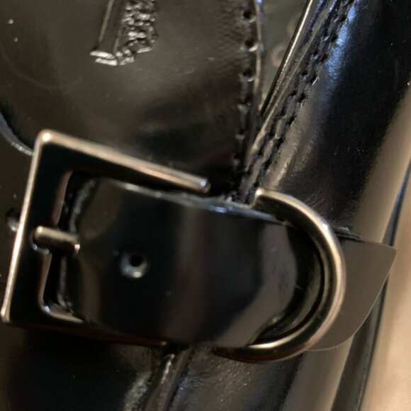 Tod’s Men’s Buckled Gommino Driving Loafers – Black Calf Leather – 8.5 - Picture 8 of 10